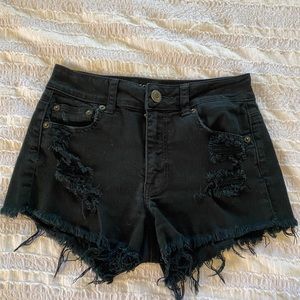 American eagle festival high rise shorts